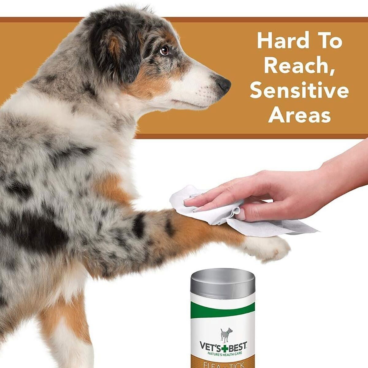 Vet's Best Natural Flea&Tick Wipes