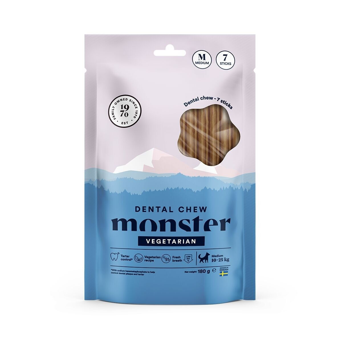 Monster Dog Dental Chew Veg M