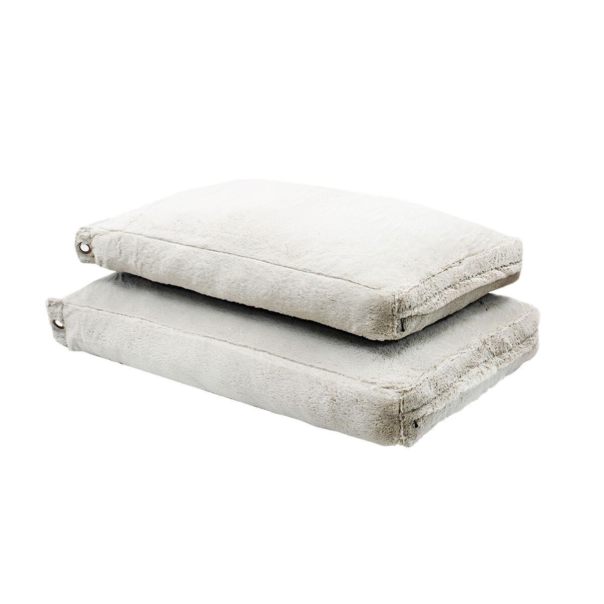 51 Degrees North Supersoft dog pillow light grey