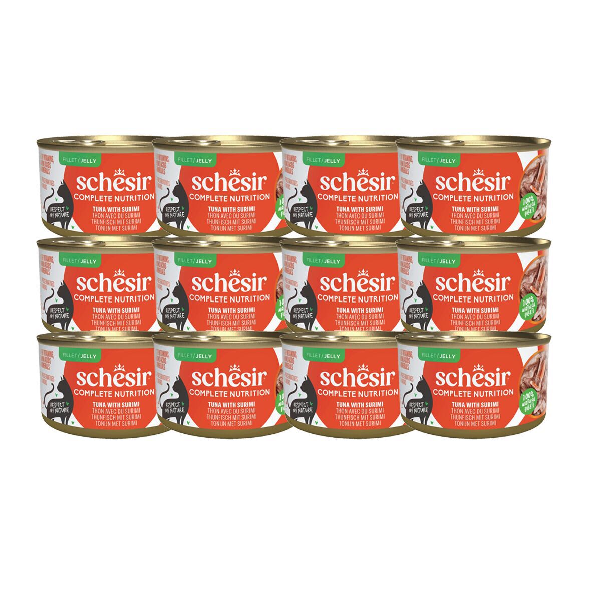 Schesir Tuna & Surimi 85 gr
