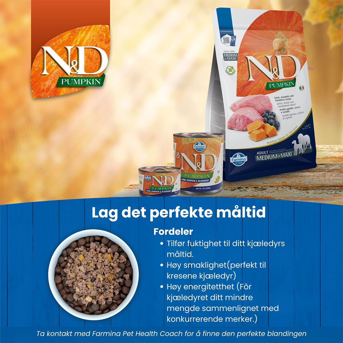 N&D Dog Pumpkin Lamb&Blueberry Small