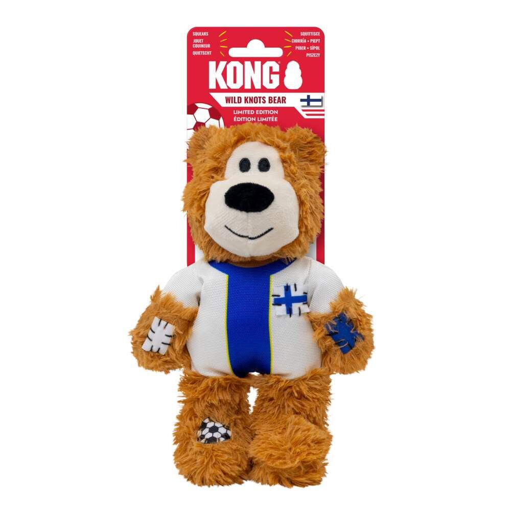 KONG Wild Knots Bear footballer Finland