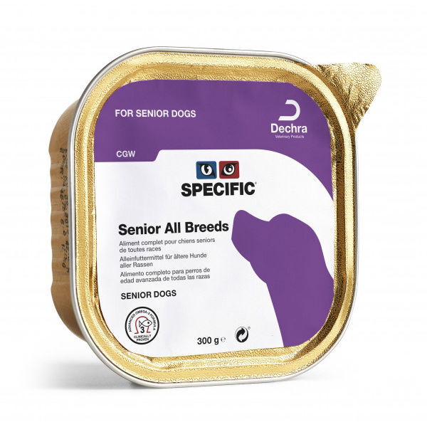 Senior All Breeds CGW Bokser 6x300g 