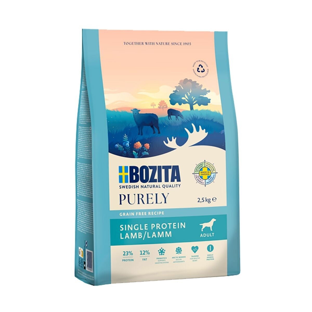 Bozita Dog Purely Adult Lamb 