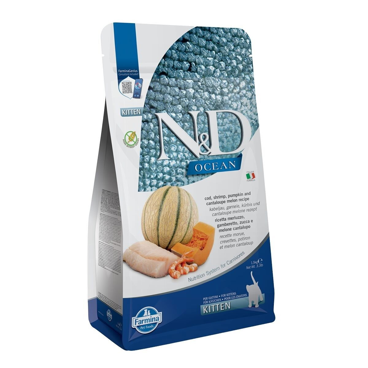 N&D Cat Ocean Cod&Pumpkin Kitten