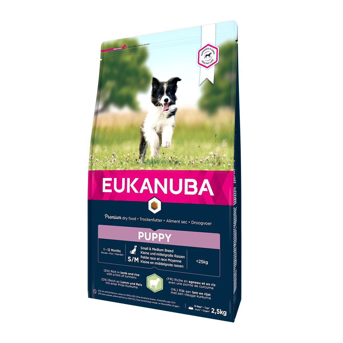 Eukanuba Puppy & Junior Small & Medium Breed Lamb & Rice