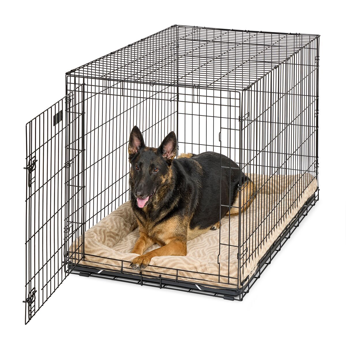 Midwest QuietTime Wave Pet Bed Tan