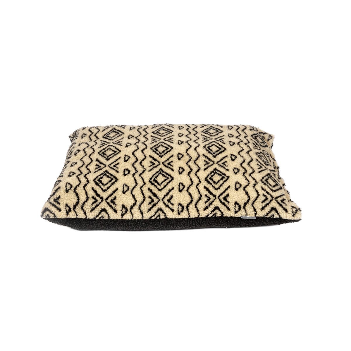 Dog bed Danish design Fleece Neutral Geometric