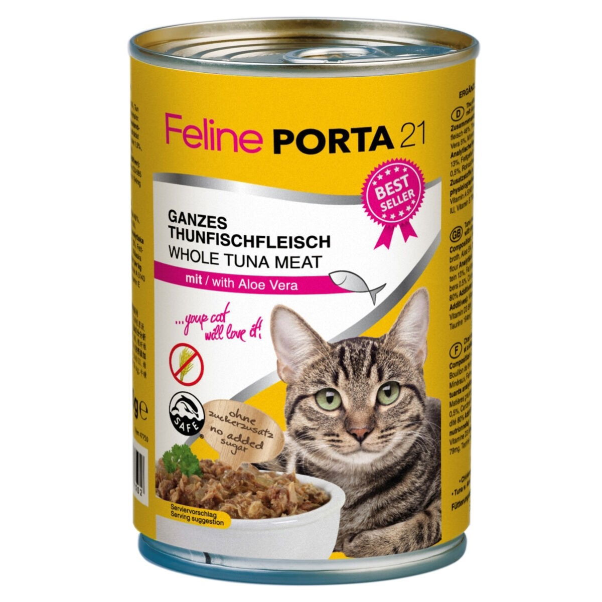 Feline Porta 21 Tunfisk & Aloe vera - Våtfôr til katt