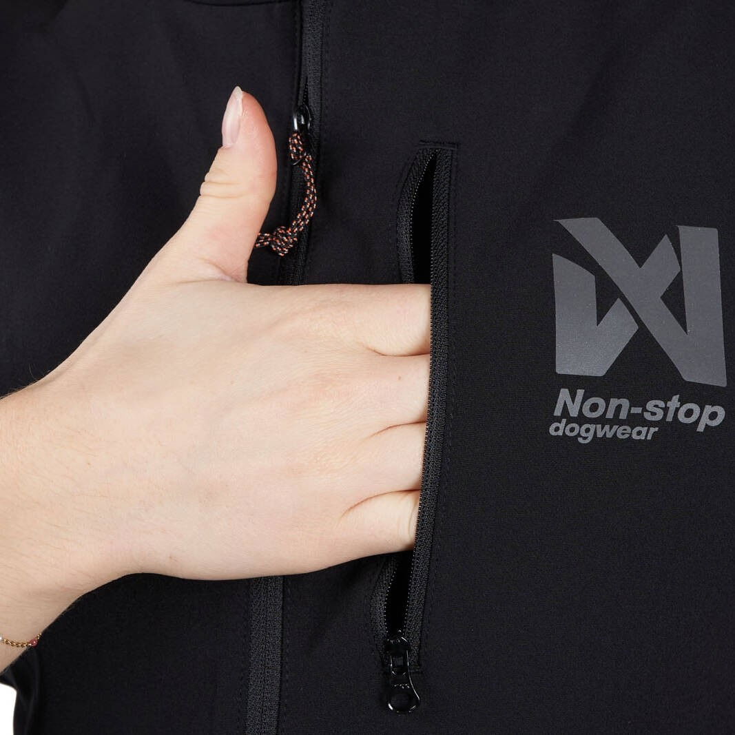 Non-stop dogwear Obedience vest light black