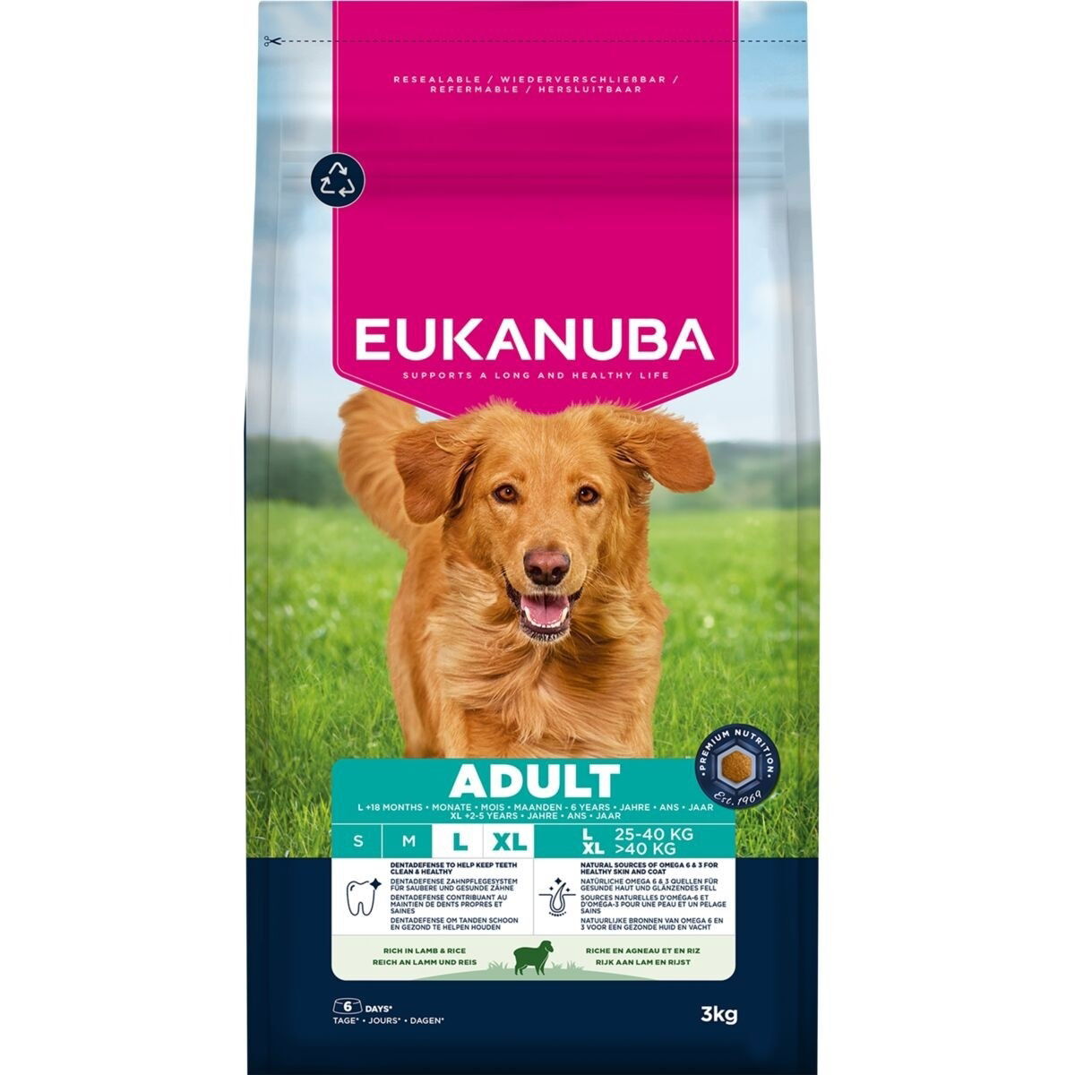 Eukanuba Adult Large Breed Lamb & Rice