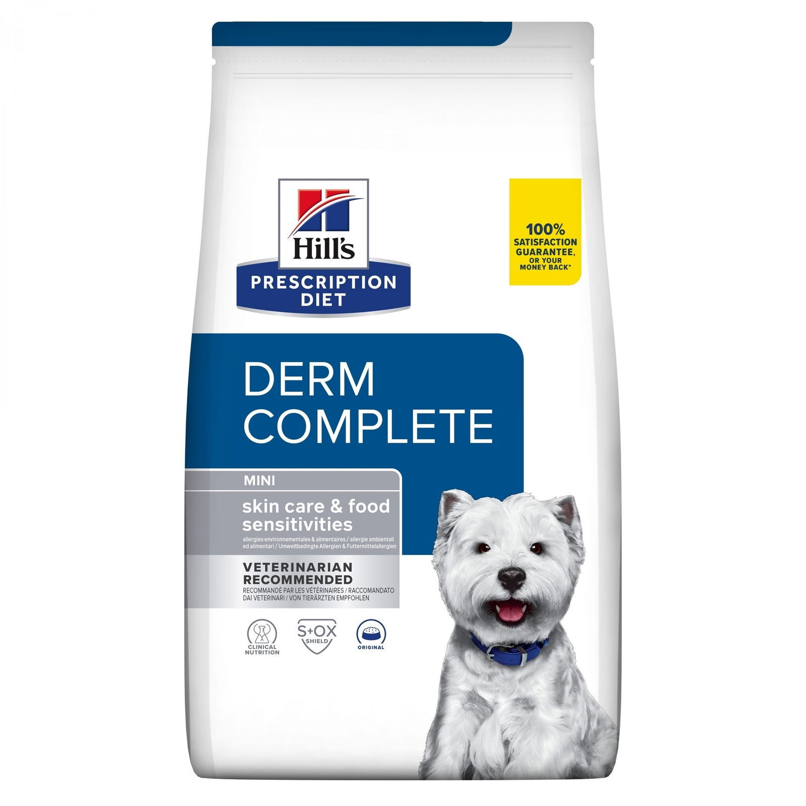 Hill's Prescription Diet Canine Derm Complete Mini 