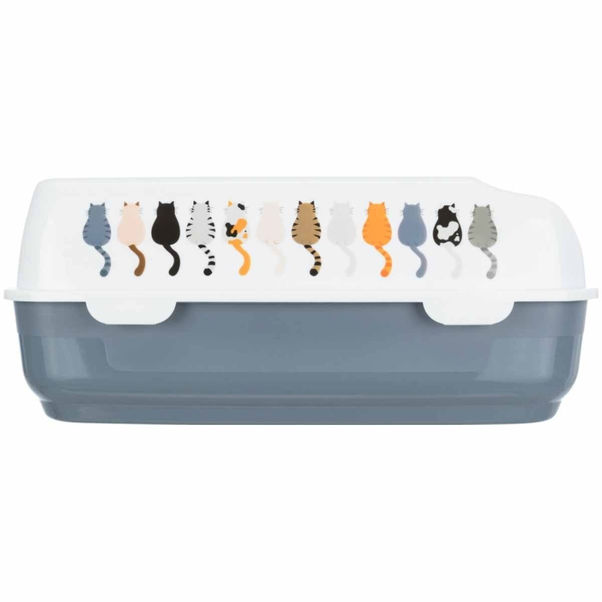 Trixie Delio litter tray, grey/white