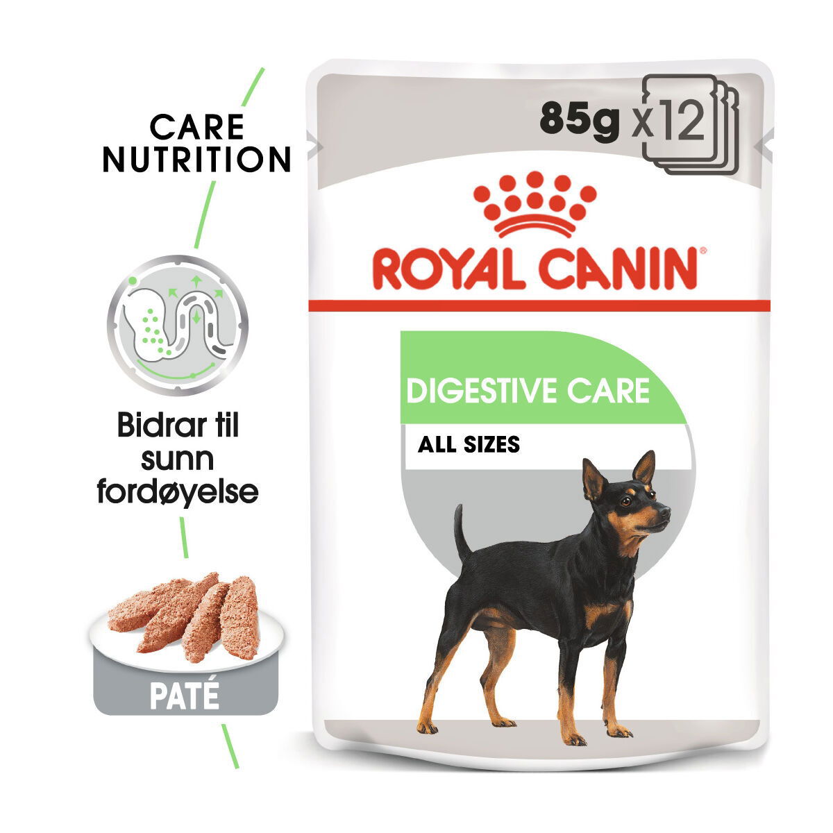 Royal Canin Digestive Care Adult Loaf våtfôr til hund