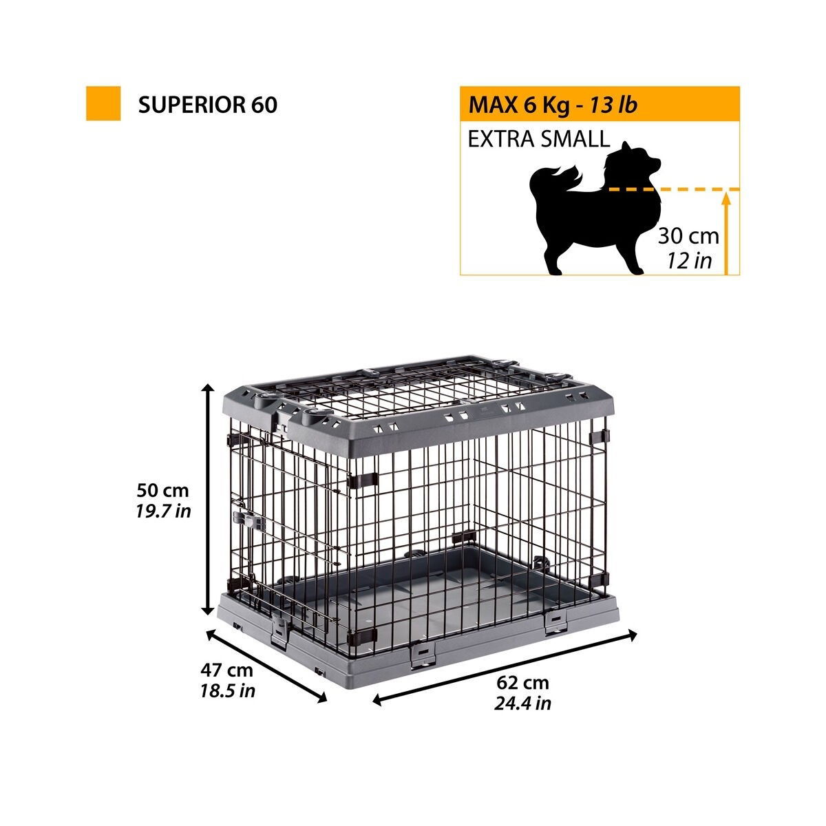 Ferplast Superior dog cage