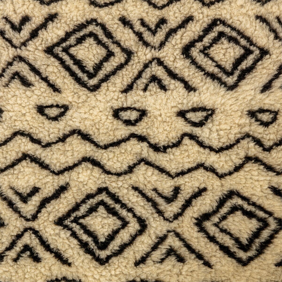 Dog bed Danish design Fleece Neutral Geometric