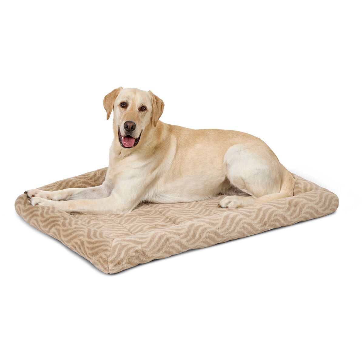Midwest QuietTime Wave Pet Bed Tan