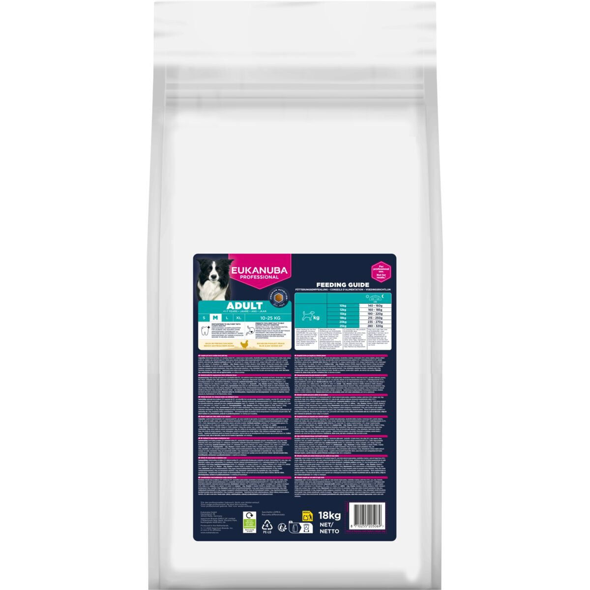 Eukanuba Dog Adult Medium Breed Tørrfôr til Hund 18kg