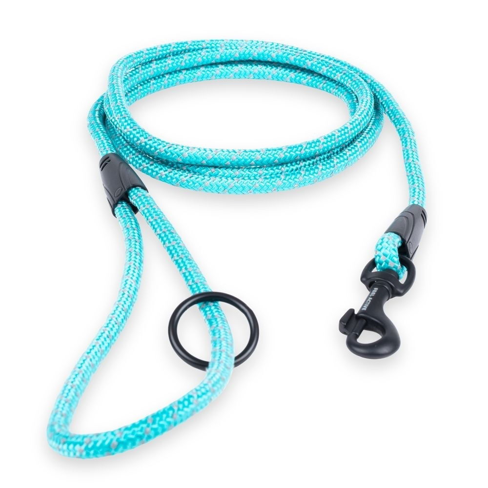 Feel Active Rope leash Turquoise 6mm