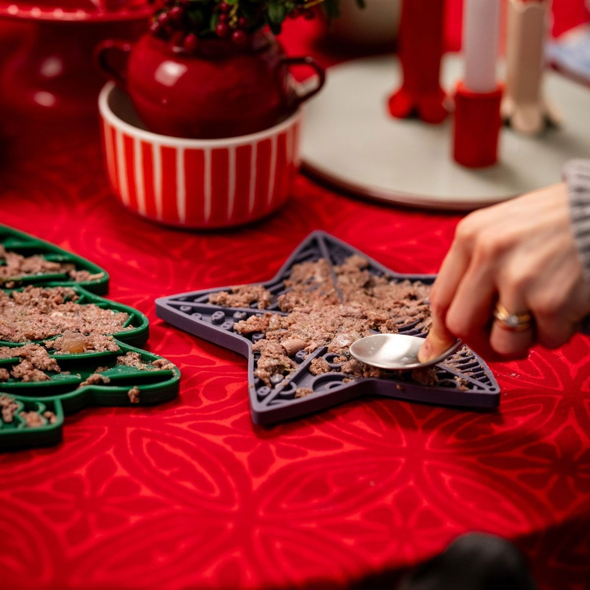 Little&Bigger Yummy mat 2in1 spruce